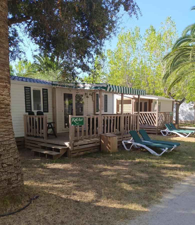 Mobile Homes By Kelair At Playa Montroig Camping Resort Tarragona Exterior photo